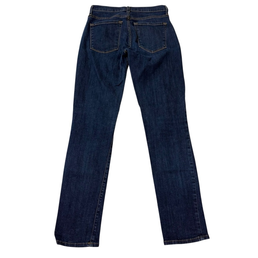 J Brand for Theory Dark Indigo Blue Mid Rise Slim Boyfriend Leg Jeans Size 23 - Picture 2 of 11